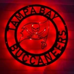 Tampa Bay Buccaneers Metal Sign Nfl 1