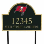 Tampa Bay Buccaneers Metal Sign Sword Flag Skull 1