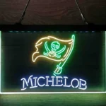 Tampa Bay Buccaneers Neon Sign Michelob 3 Color 1
