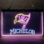 Tampa Bay Buccaneers Neon Sign Michelob 3 Color 1