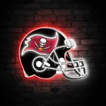 Tampa Bay Buccaneers Neon Sign Nfl Football Helmet Acrylic Led 1