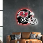 Tampa Bay Buccaneers Neon Sign Nfl Football Helmet Acrylic Led 1