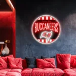 Tampa Bay Buccaneers Neon Sign Vintage Acrylic 1