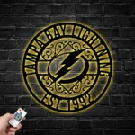 Tampa Bay Lightning Metal Sign Custom Nhl 1