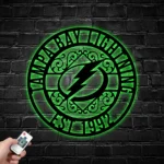 Tampa Bay Lightning Metal Sign Custom Nhl 1