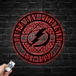 Tampa Bay Lightning Metal Sign Custom Nhl 1