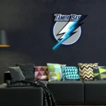 Tampa Bay Lightning Neon Sign Hockey Bolt Mark 1