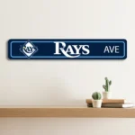 Tampa Bay Rays Metal Sign Artistic Mlb 1
