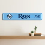 Tampa Bay Rays Metal Sign Artistic Mlb 1