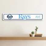 Tampa Bay Rays Metal Sign Artistic Mlb 1