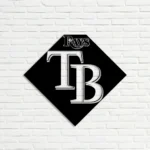 Tampa Bay Rays Metal Sign Logo 1