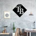 Tampa Bay Rays Metal Sign Logo 1