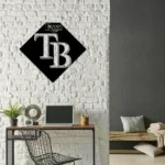 Tampa Bay Rays Metal Sign Logo 1