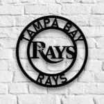 Tampa Bay Rays Metal Sign Mlb 1
