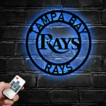 Tampa Bay Rays Metal Sign Mlb 1