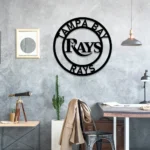 Tampa Bay Rays Metal Sign Mlb 1