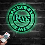 Tampa Bay Rays Metal Sign Mlb 1