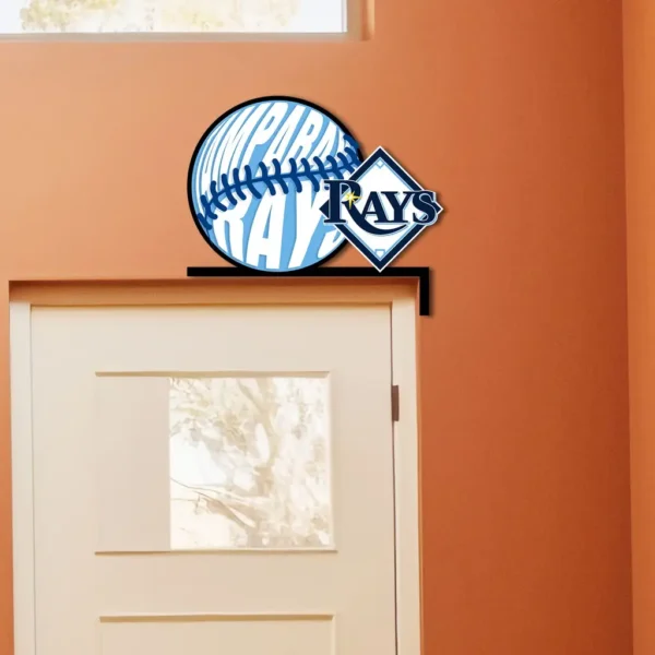 Tampa Bay Rays Metal Sign Rays Ball Mark 1