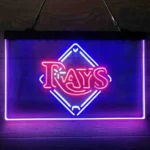 Tampa Bay Rays Neon Sign Artistic 3 Color 1