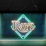 Tampa Bay Rays Neon Sign Artistic 3 Color 1