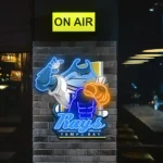Tampa Bay Rays Neon Sign Mascot Acrylic 1