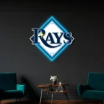 Tampa Bay Rays Neon Sign Rays Ball Team 1