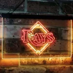 Tampa Bay Rays Neon Sign Rays Wordmark Art 1