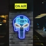 Tampa Bay Rays Neon Sign The Punisher 1