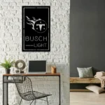 Tennessee Titans Metal Sign Busch Light 1