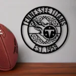 Tennessee Titans Metal Sign Custom Nfl 1