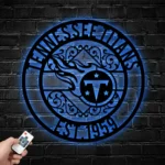 Tennessee Titans Metal Sign Custom Nfl 1
