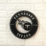 Tennessee Titans Metal Sign Logo 1