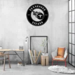 Tennessee Titans Metal Sign Logo 1