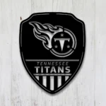 Tennessee Titans Metal Sign Shield Shape 1