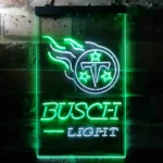 Tennessee Titans Neon Sign Busch Light 1