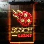 Tennessee Titans Neon Sign Busch Light 1