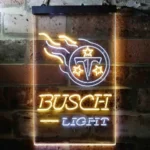 Tennessee Titans Neon Sign Busch Light 1