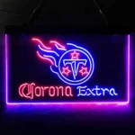 Tennessee Titans Neon Sign Corona Extra 1