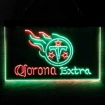 Tennessee Titans Neon Sign Corona Extra 1