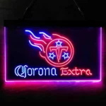 Tennessee Titans Neon Sign Corona Extra 1