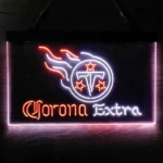 Tennessee Titans Neon Sign Corona Extra 1