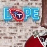 Tennessee Titans Neon Sign Dripping Dope 1