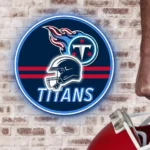 Tennessee Titans Neon Sign Nfl Helmet Acrylic 1