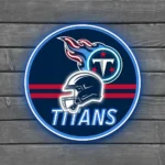 Tennessee Titans Neon Sign Nfl Helmet Acrylic 1