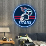 Tennessee Titans Neon Sign Nfl Helmet Acrylic 1