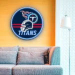 Tennessee Titans Neon Sign Nfl Helmet Acrylic 1