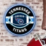 Tennessee Titans Neon Sign Rugby Acrylic 1
