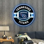 Tennessee Titans Neon Sign Rugby Acrylic 1