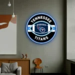 Tennessee Titans Neon Sign Rugby Acrylic 1
