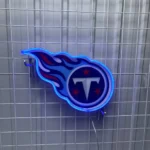 Tennessee Titans Neon Sign Tennessee Flame T 1